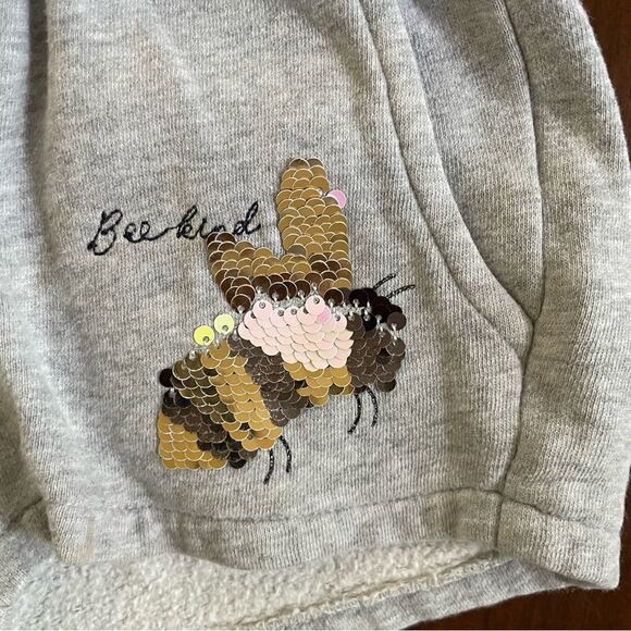 Mini Boden Cotton Sweatpants Shorts with Pockets Size 3T Toddler Girl - Picture 2 of 6